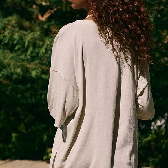 Free People Cream Mini Dress - Picture 5 of 11